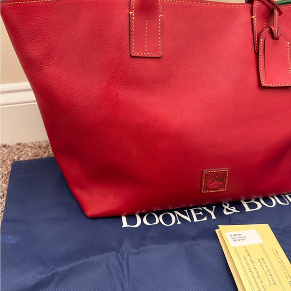 Dooney and Bourke Medium Russel in Red - Picture 4 of 11